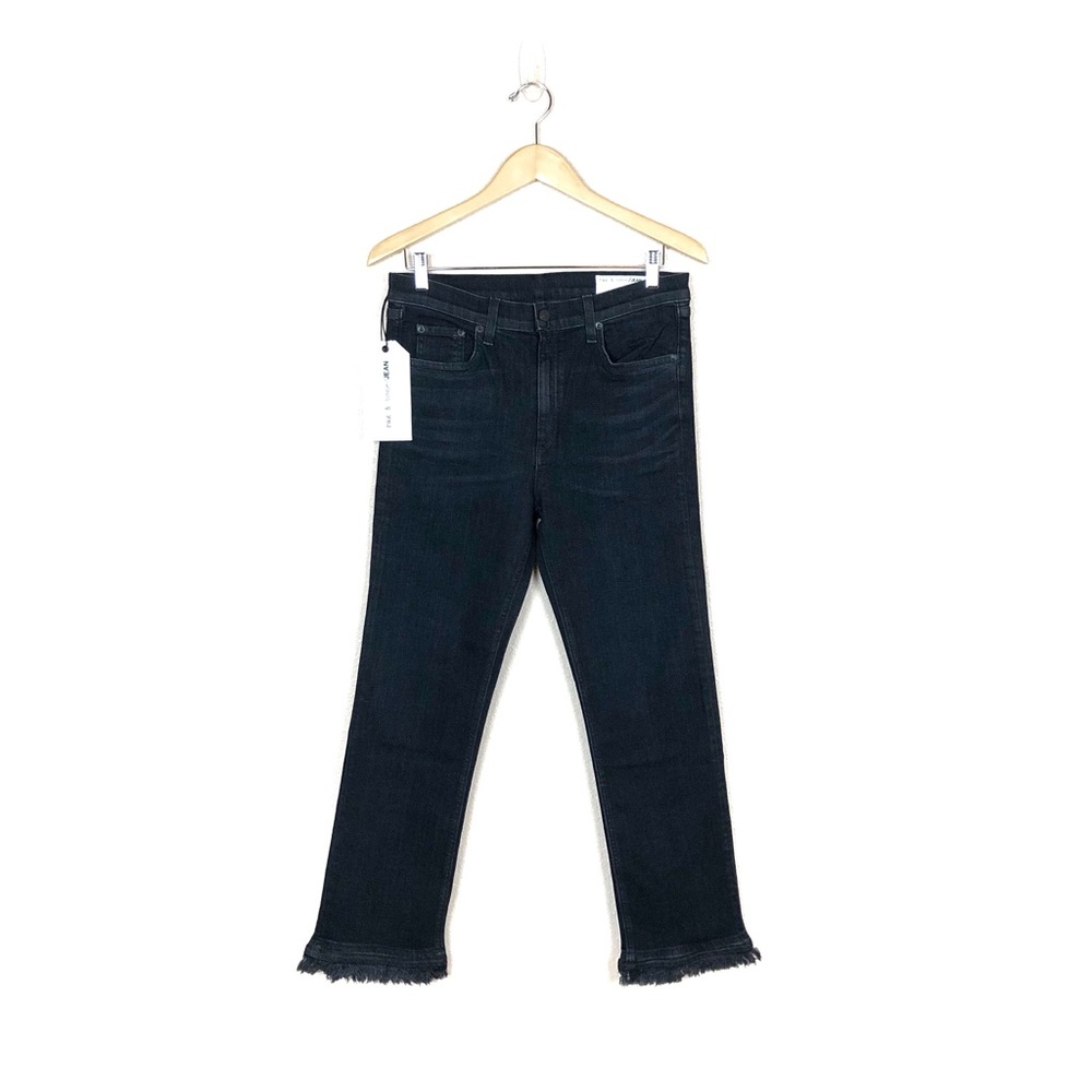 rag & bone • hana high waist crop flare jeans